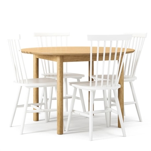 Set da Pranzo Department Wood in Rovere/ Bianco