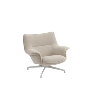 Muuto Doze Poltrona Schienale Basso Heart 7/ Grigio