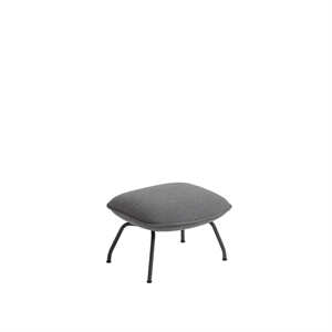 Muuto Doze Pouf Posltret Ocean 80/ Nero Antracite