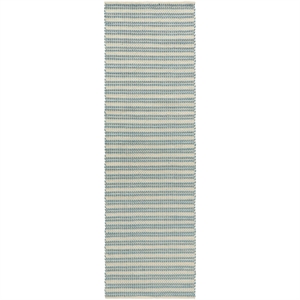 Tappetino Decotique Dune 75x250 Blu Polvere/ Bianco Sporco