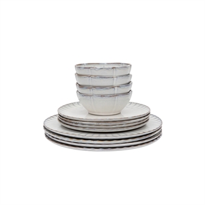 Set Iniziale Serax Inku, Set da 12 Bianco