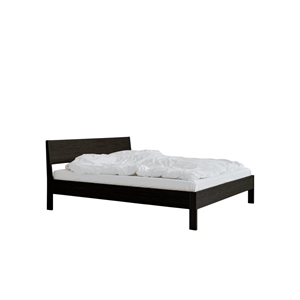 Struttura Letto Rye Sleep Owner 140x210 Rovere Tinto Nero