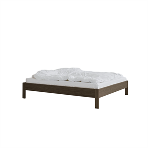 Struttura Letto Rye Sleep Owner senza Testiera 160x200 Rovere Affumicato