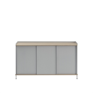 Tavolino Muuto Enfold 148x45 Quercia/ Grigio