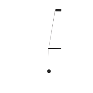 Applique Estiluz Compass 1 2700K Nero