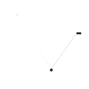 Lampadario Estiluz Compass 1 Lampadario Nero