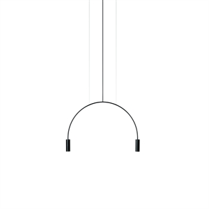 Lampadario Estiluz Volta 2 Lampadario Nero