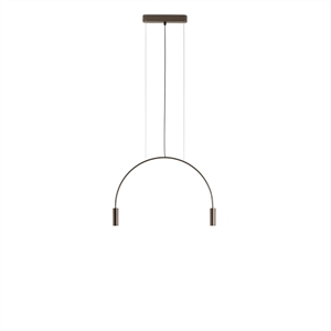 Lampadario Estiluz Volta 2 Lampadario Bronzo