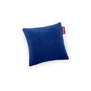 Cuscino Fatboy Hotspot Linea Quadro Velvet Flash Blu