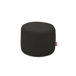 Pouf Fatboy Point in Tela Riciclata, Colore Nero Liquirizia
