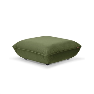Pouf Fatboy Sumo in Velluto Riciclato Verde Scuro