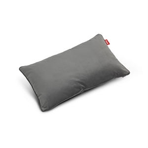Cuscino Fatboy King Size 66x40 cm in Velluto Color Tortora