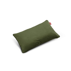 Cuscino Fatboy King Size 66x40 cm in Velluto Verde Scuro