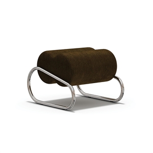 NORR11 Fave Footstool Cromo/One Mariosirtori/Alpaca 1110