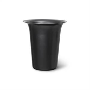 Ferm Living Spun Alu Cestino Gettacarte Alto in Alluminio Color Nero