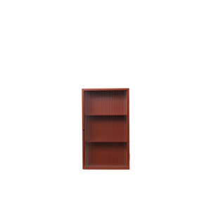 Ferm Living Haze Mensola da Parete Vetro/Ossido Rosso