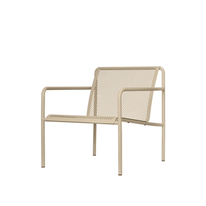 Poltrona da esterno Ferm Living Dapple con braccioli Cashmere