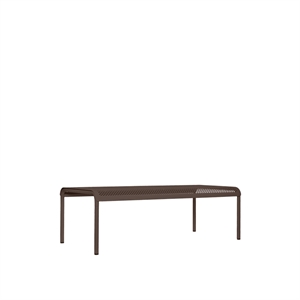 Tavolo da giardino basso Ferm Living Dapple 114x57 cioccolato fondente
