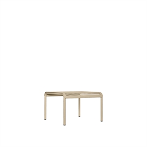 Tavolo da giardino basso Dapple di Ferm Living 57x57 Cashmere