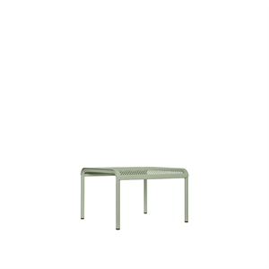 Tavolo da giardino basso Dapple di Ferm Living 57x57 verde tè
