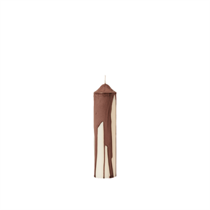 Candela A Colonna Drip H20 Ferm Living Al Cioccolato Fondente