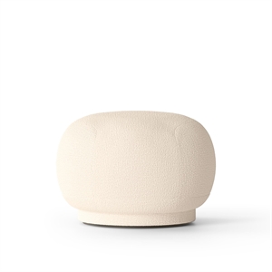 Ferm Living Rico Pouf Lana Boucle Bianco Sporco