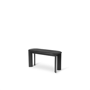 Panca Bevel Ferm Living Nero/ Faggio