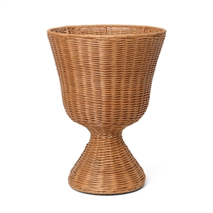 Ferm Living Agnes Supporto Per Piante Basso in Rattan