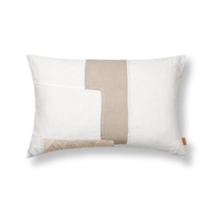 Ferm Living Cuscino Part Bianco Sporco 40x60 cm