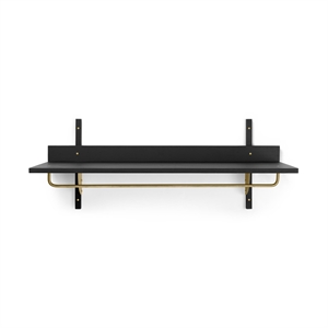 Ferm Living Sector Mensola Nero/Ottone