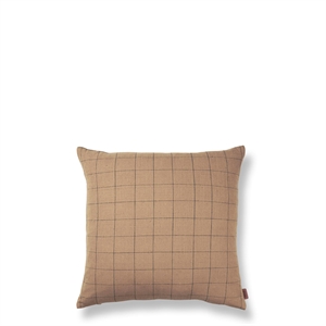 Griglia Per Cuscino in Cotone Marrone Ferm Living