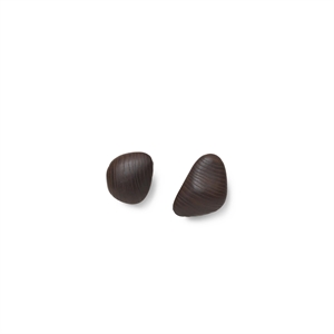 Ferm Living Cairn Ganci Set di 2 Marrone