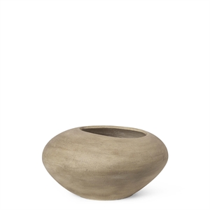 Ferm Living Dodu Jar Basso Marrone