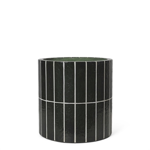 Ferm Living Pillar Jar Verde Scuro