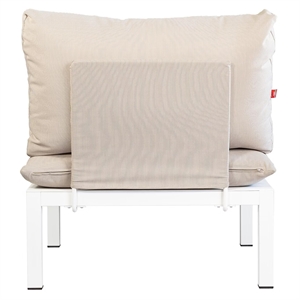 Fiam Domino Parte Metallo Per Schienale/Bracciolo Beige