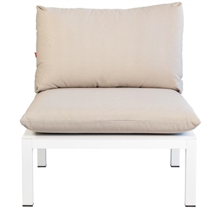 Cuscino e schienale Fiam Domino Beige