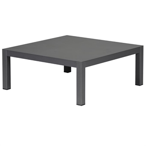 Fiam Domino Tavolino da esterno 70x70 Antracite