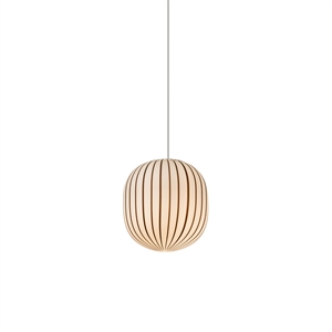 Established & Sons Filigrana Light S2 Lampadario Cilindro Ø22 - Righe Nere