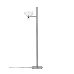 Lampada da Terra Flos Nocturne F1 Bowl, Argento.