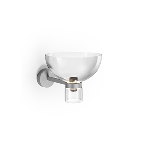 Applique Flos Nocturne Bowl, Argento.