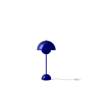 &Tradition Flowerpot VP3 Lampada da Tavolo Blu Cobalto