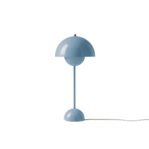 &Tradition VP3 Flowerpot Lampada Da Tavolo Blu Chiaro