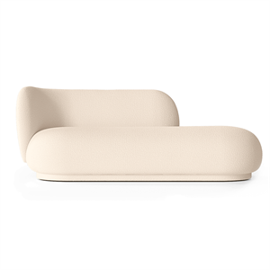 Ferm Living Rico Divano in Lana Boucle L Bianco Sporco