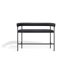 Møbel Copenhagen Font Bar Divano 75 cm Dunes Antracite/Struttura Nero