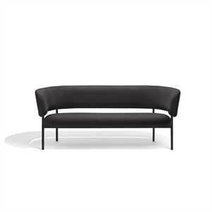 Møbel Copenhagen Font Divano Boucle Zero 0010/ Struttura Nero