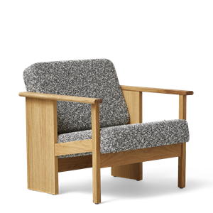 Poltrona Form & Refine Block Oak/Zero 0004