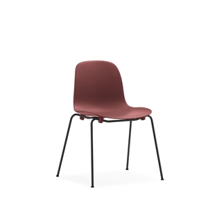 Sedia da Pranzo Impilabile Normann Copenhagen Form Rosso