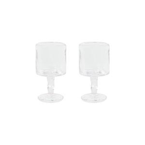 Frama 0405 Set di 2 Calici da 65 Ml, Trasparente, Medi