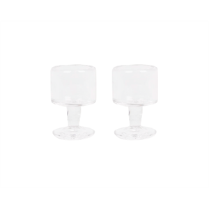 Frama 0405 Set di 2 Calici Piccolo da 65 Ml Trasparente