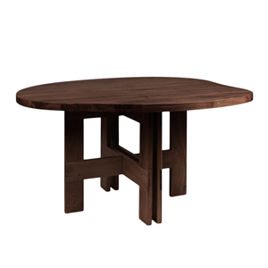 Tavolo da Pranzo Frama Farmhouse Trestles in Rovere Scuro